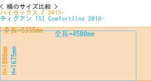#ハイラックス Z 2015- + ティグアン TSI Comfortline 2016-